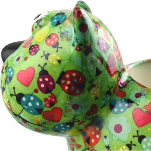 Gatto Caramel | Vaso di Fiori