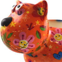 Gatto Caramel | Vaso di Fiori