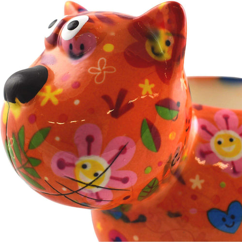 Gatto Caramel | Vaso di Fiori