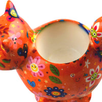 Gatto Caramel | Vaso di Fiori