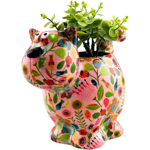 Gatto Caramel | Vaso di Fiori