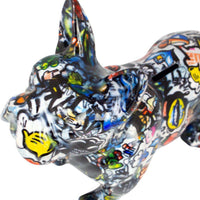 Bulldog Francese Jack | Salvadanaio | Graffiti