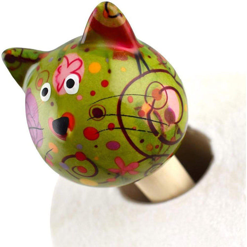 Gatto Caramel | Porta Rotolo Da Cucina