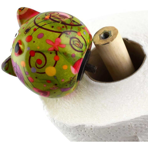 Gatto Caramel | Porta Rotolo Da Cucina