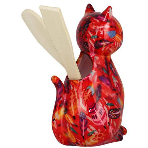 Gatto Caramel | Porta Utensili da Cucina