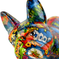 Bulldog Francese Jack | Salvadanaio | Graffiti