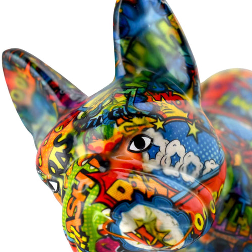 Bulldog Francese Jack | Salvadanaio | Graffiti