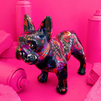 Bulldog Francese Jack | Salvadanaio | Graffiti