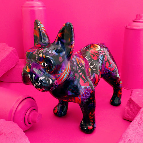 Bulldog Francese Jack | Salvadanaio | Graffiti